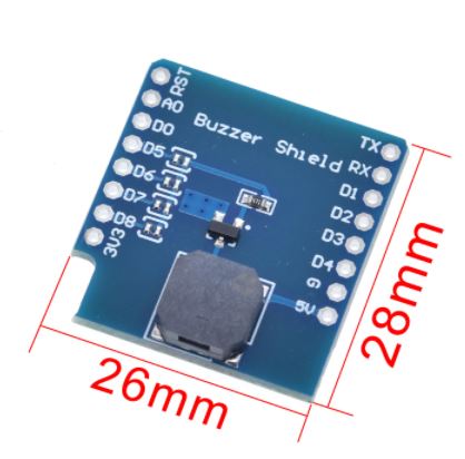 WEMOS D1 Active Buzzer Shield