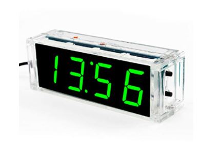 DIY 4 Digit Clock 51 Green