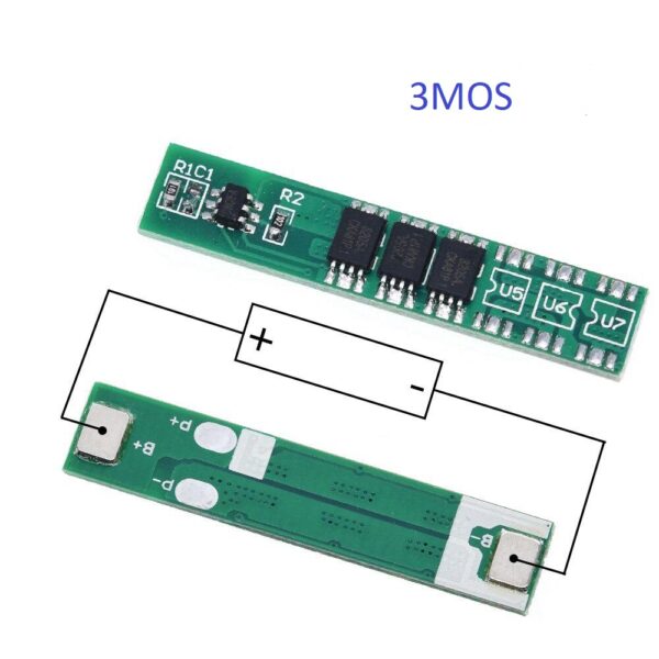 1S BMS 3.7V PCB