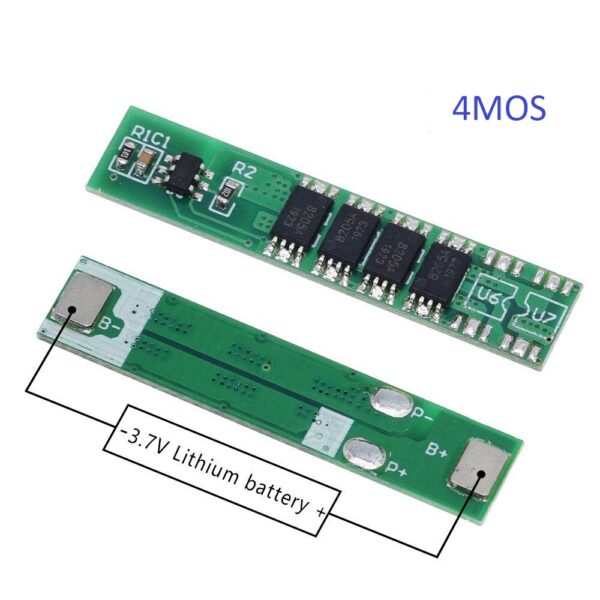 1S BMS 3.7V PCB