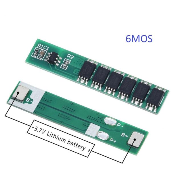 1S BMS 3.7V PCB