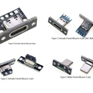Type C Panel Mount Breakout Board