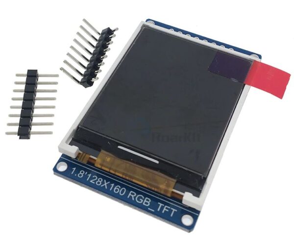 1.8 inch SPI OLED st7735 pins