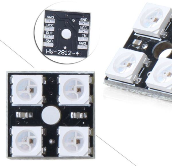 4-Bit Full Colour WS2812B