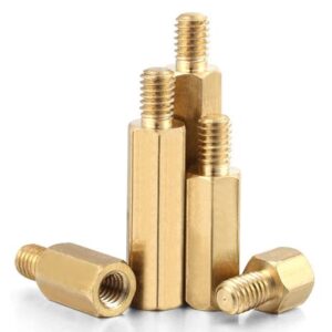 Brass hexagonal standoffs