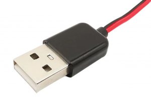Alligator Clip to USB, DC Jack, C Clip
