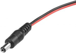 Alligator Clip to USB, DC Jack, C Clip