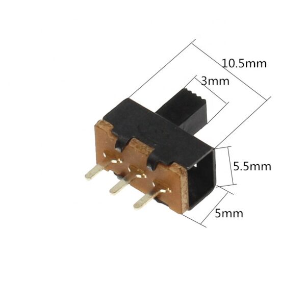 SS-12F17 PCB Mounted Miniature Slide Switch