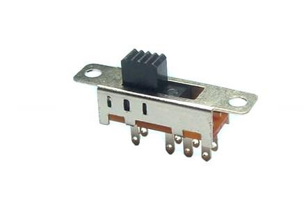 SS-23E04 PCB Mounted Miniature Vertical Slide Switch