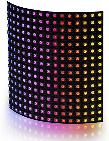 Flexible 16 x 16 RGB LED Matrix Display