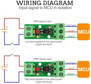 PC817 Optocoupler Isolation