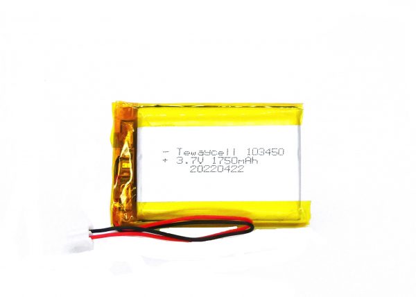 103450G Lithium ion polymer Battery (LiPo) (3.7V 1750mAh)