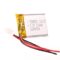 302025 Lithium ion polymer Battery (LiPo) (3.7V 110mAh)