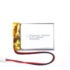 552535 Lithium ion polymer Battery (LiPo) (3.7V 430mAh)