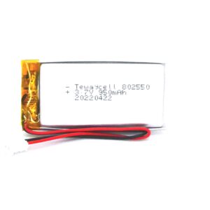 802550 Lithium ion polymer Battery (LiPo) (3.7V 950mAh)