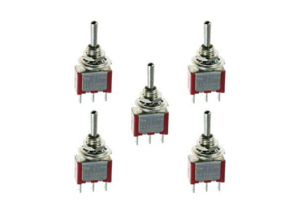 5 x Mini Momentary (On)Off(On)