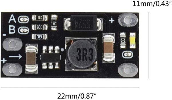 7V To 12V Mini DC-DC Boost Module Lithium Battery Boost