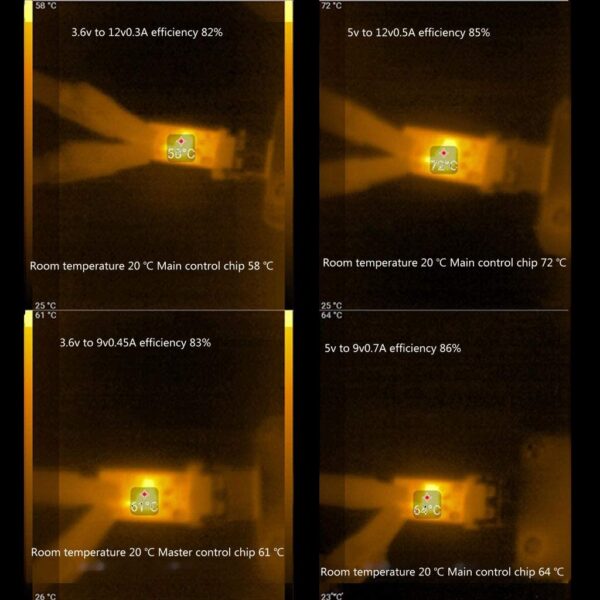 7V To 12V Mini DC-DC Boost Module Lithium Battery Boost