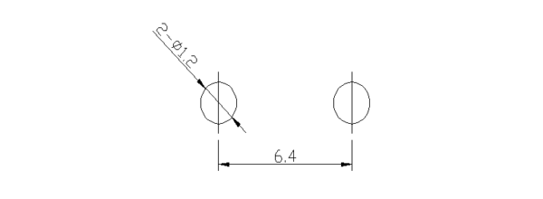 TVBP06 3x4 series Miniature Low Profile Tact Switch Through Hole