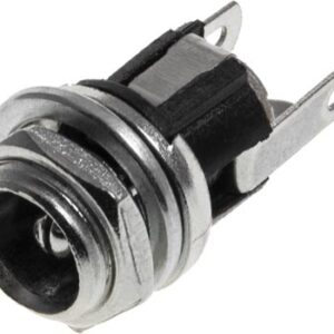 2.1mm DC Panel Mount Socket 5 pack