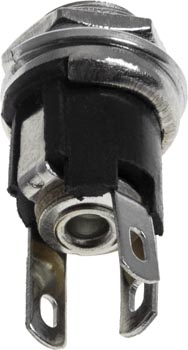 2.1mm DC Panel Mount Socket 5 pack