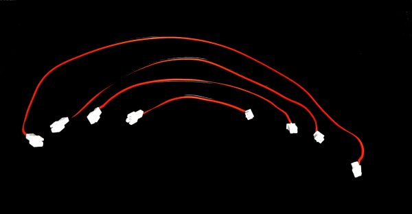 JST-PH 2.0 2 Way battery extension cables