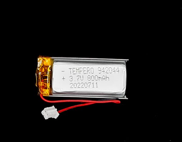 942044 Lithium ion polymer Battery (LiPo) (3.7V 800mAh)