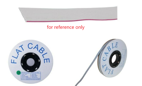 20 Wire IDC Flat Ribbon Cable Pitch 1.27mm 28 AWG 300V per 1m