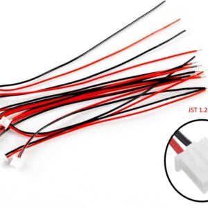 2Pin Mini JST 1.25mm Pitch 150mm Wire Plug
