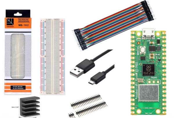 Raspberry Pi Pico W RP2040 Starter Kit