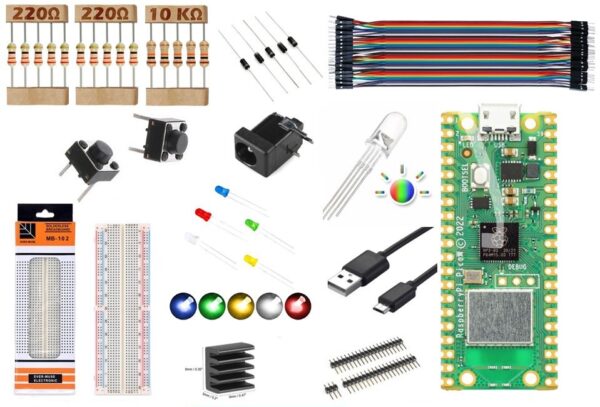 Raspberry Pi Pico W RP2040 Starter Kit