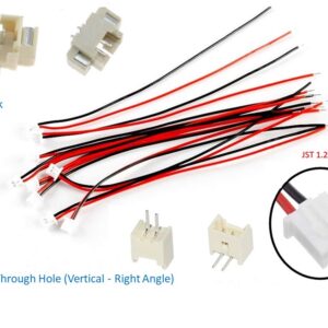 2Pin JST 1.25mm Pitch 150mm Female Cable + Male socket