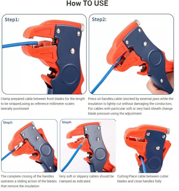 Multi-Function Cutter Stripper YTH 78-318