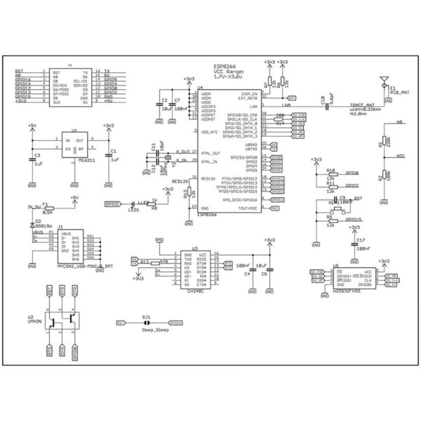 WeMos – D1 Mini NodeMcu Lua