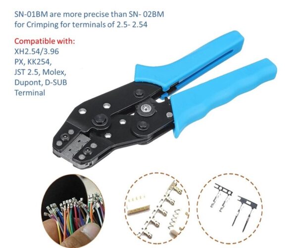 SN-01BM Crimp Plier Tool 0.08-0.5mm