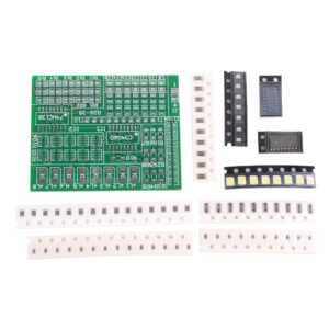 15 Ways LED Soldering Practice Board ZY-TP1801