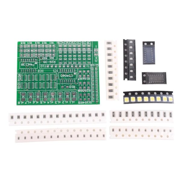 15 Ways LED Soldering Practice Board ZY-TP1801