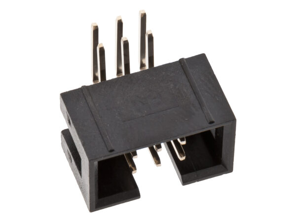 6 Pin Male Box header Right Angle