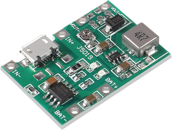TP4056 3.7V 4.2V 9V 5V 2A Adjustable DC-DC Step Up Boost Module