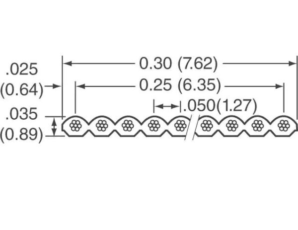 6way Wire IDC Flat Ribbon