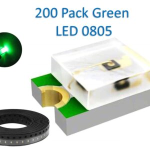 0805 SMD 200pcs green LED