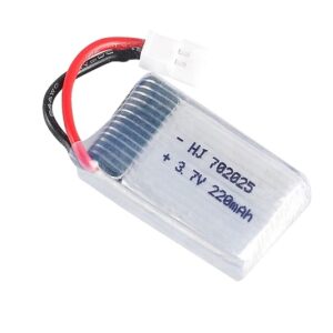 LiPo Battery 702025 (3.7V 200mAh) High Discharge Lithium Ion Molex 51005 2mm pitch