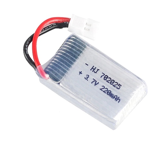 LiPo Battery 702025 (3.7V 200mAh) High Discharge Lithium Ion Molex 51005 2mm pitch