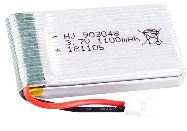 LiPo Battery 903048 (3.7V 1100mAh) High Discharge Lithium Ion Molex 51005