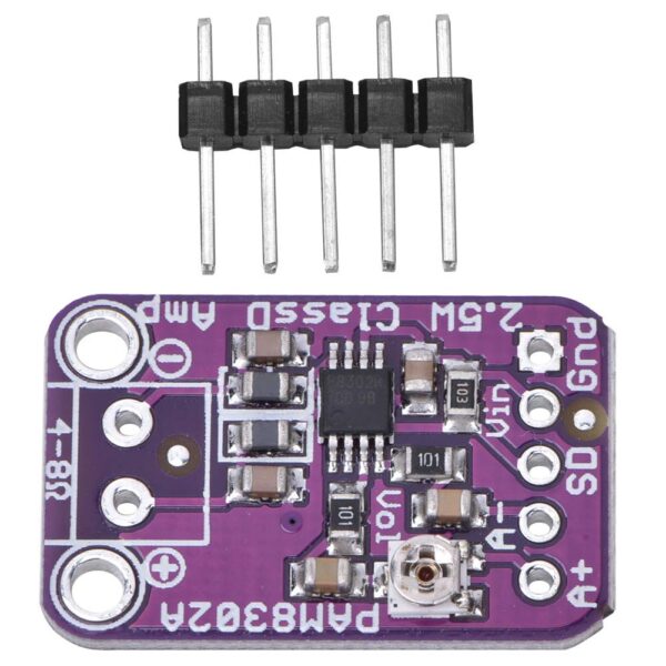 PAM8302 2.5W Single Channel Class D Audio Power Amplifier Module