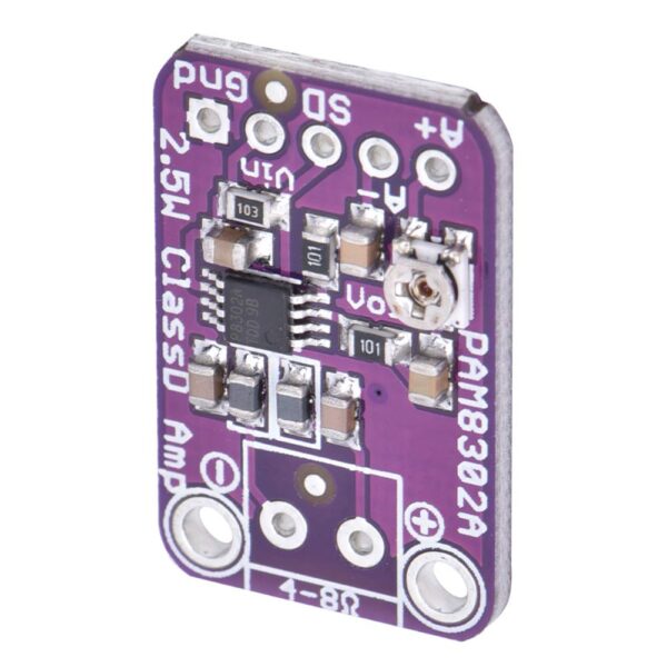PAM8302 2.5W Single Channel Class D Audio Power Amplifier Module