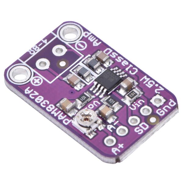 PAM8302 2.5W Single Channel Class D Audio Power Amplifier Module