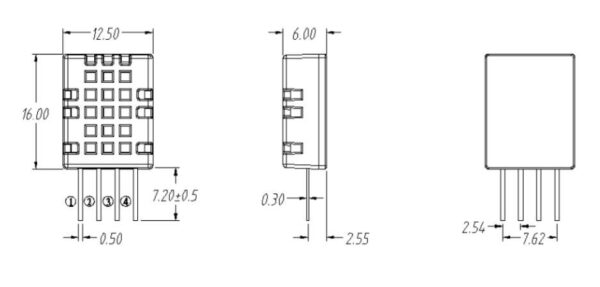 SHTC3 High Precision Temperature Humidity Sensor