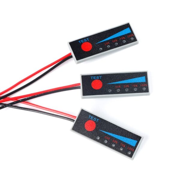 lithium battery power display indicator