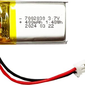 702030 Lithium ion polymer Battery LiPo 3.7V 400mAh